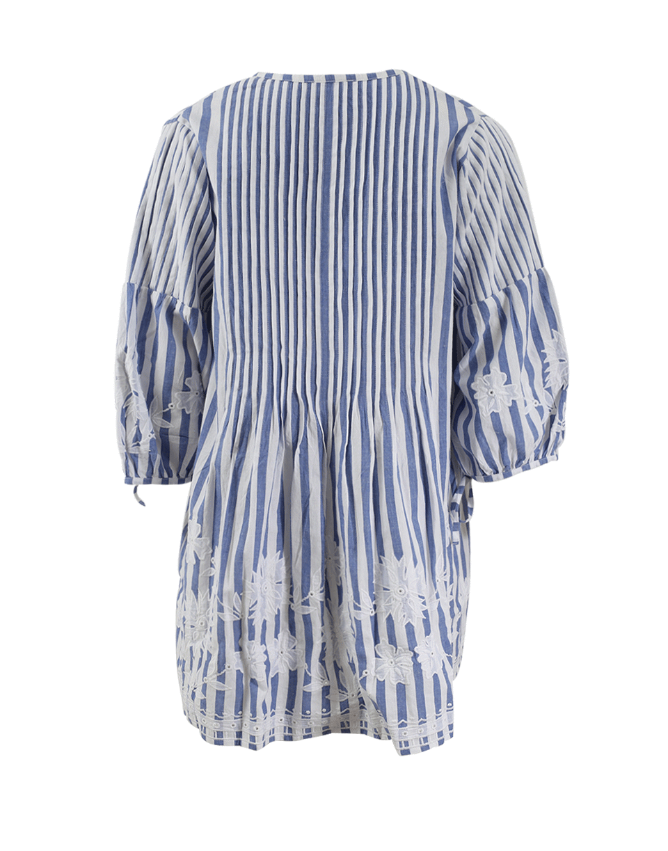 JULIET DUNN-Embroidered Blouse-