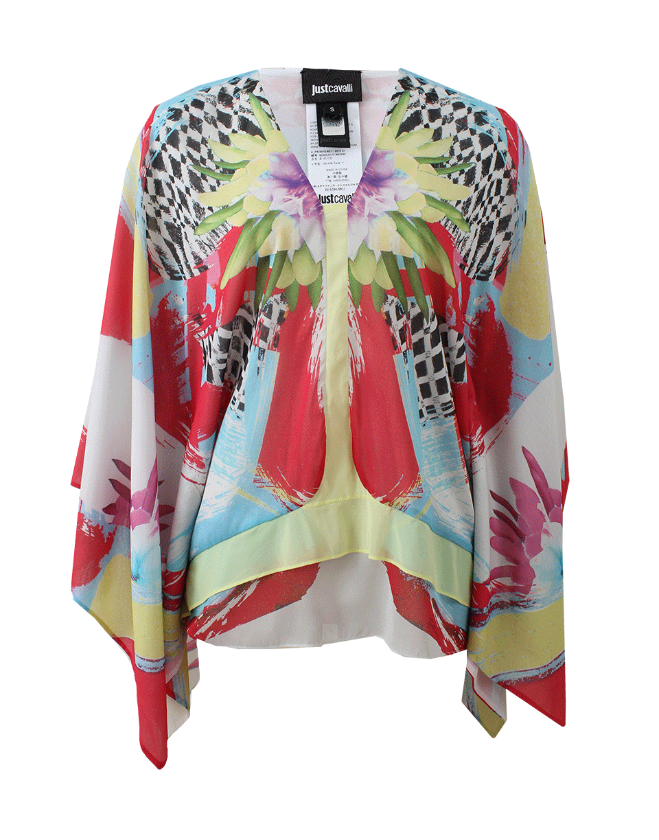 JUST CAVALLI-Print Caftan-