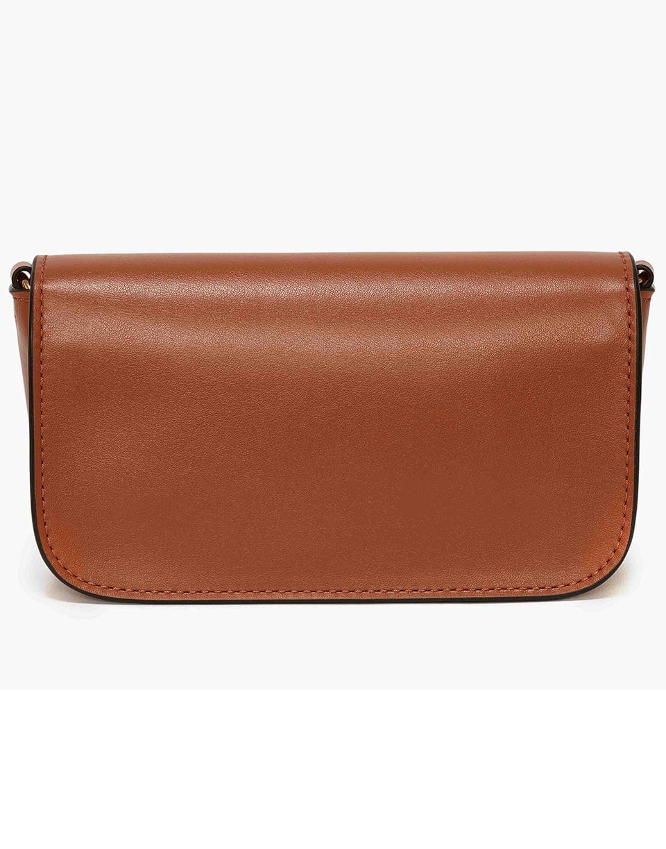 JW ANDERSON-Chain Baguette Anchor Bag - Pecan-PECAN