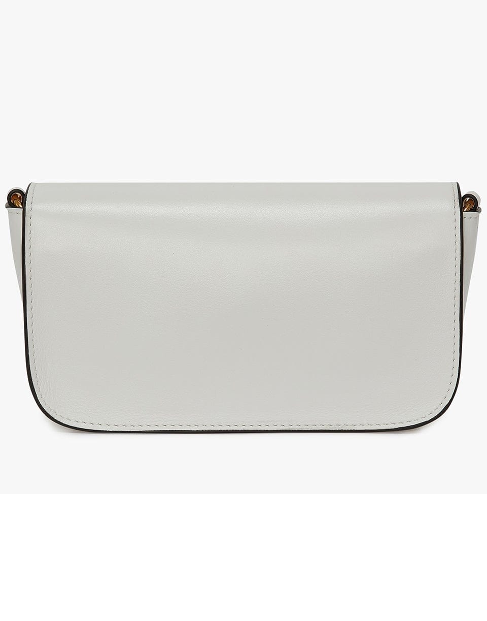 JW ANDERSON-Chain Baguette Anchor Bag - White-WHITE