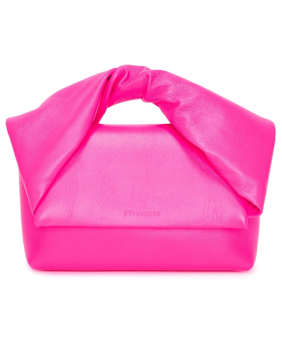 JW ANDERSON-Mini Twister Bag - Neon Pink-NEON PINK