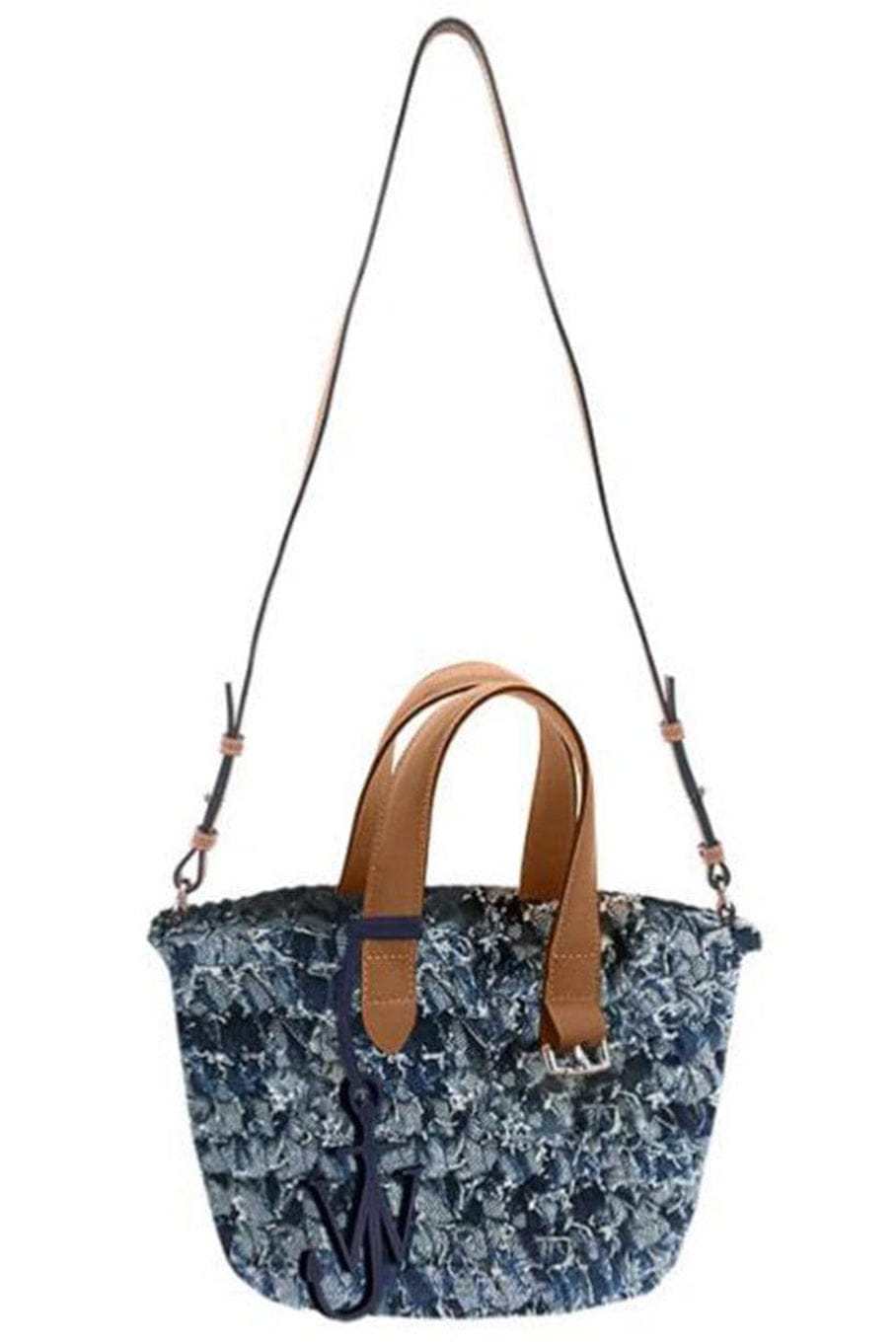 JW ANDERSON-Blue Mini Belt Tote Bag-BLUE