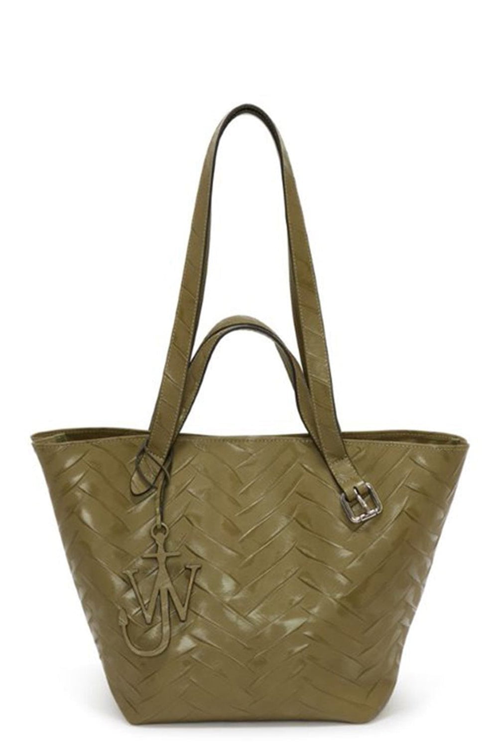 JW ANDERSON-Double Handle Belt Tote - Khaki-KHAKI
