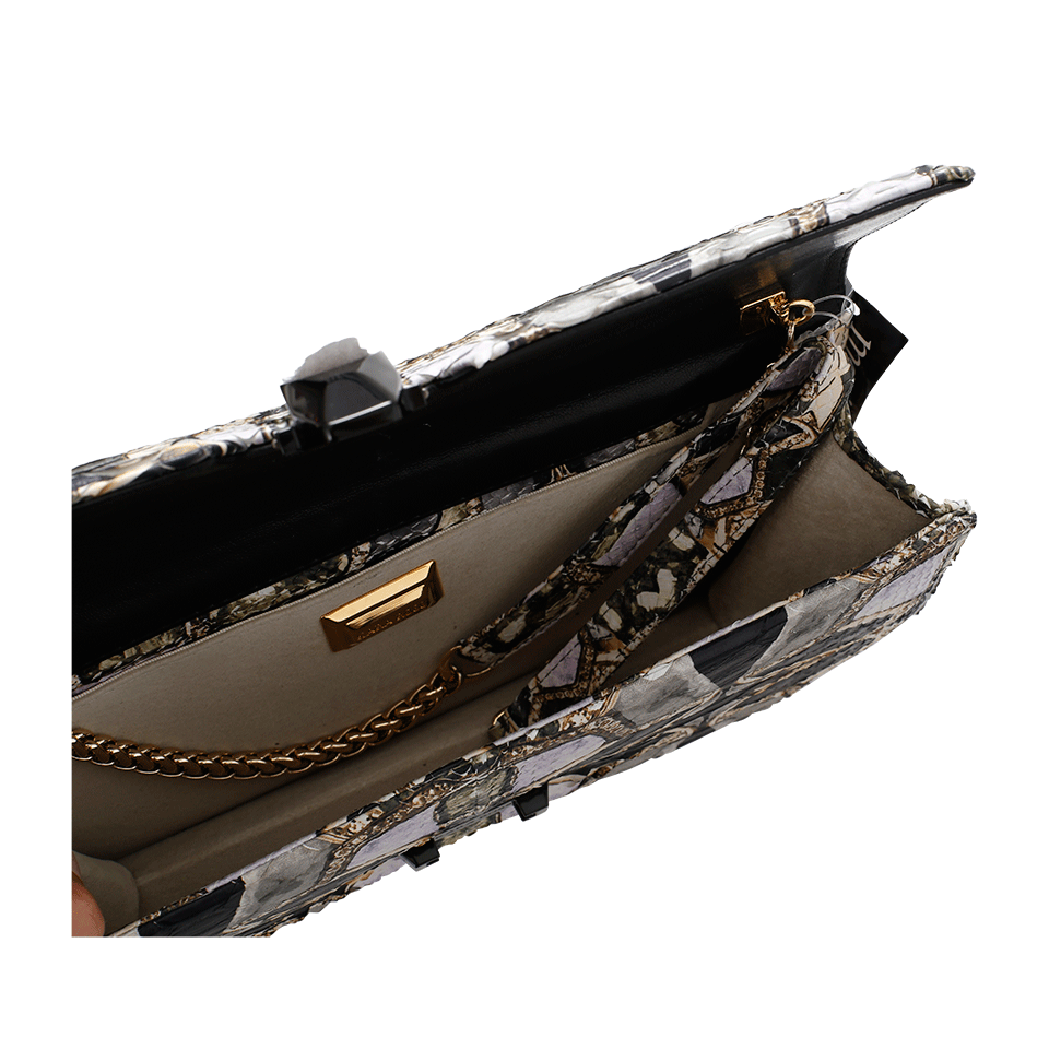 KARA ROSS-Mira Shoulder Bag-BLK/NUDE