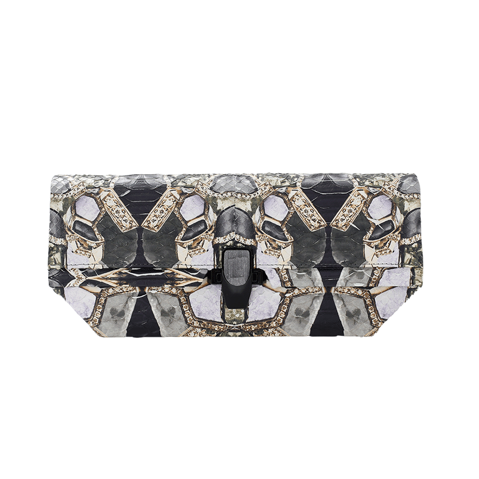 KARA ROSS-Mira Shoulder Bag-BLK/NUDE