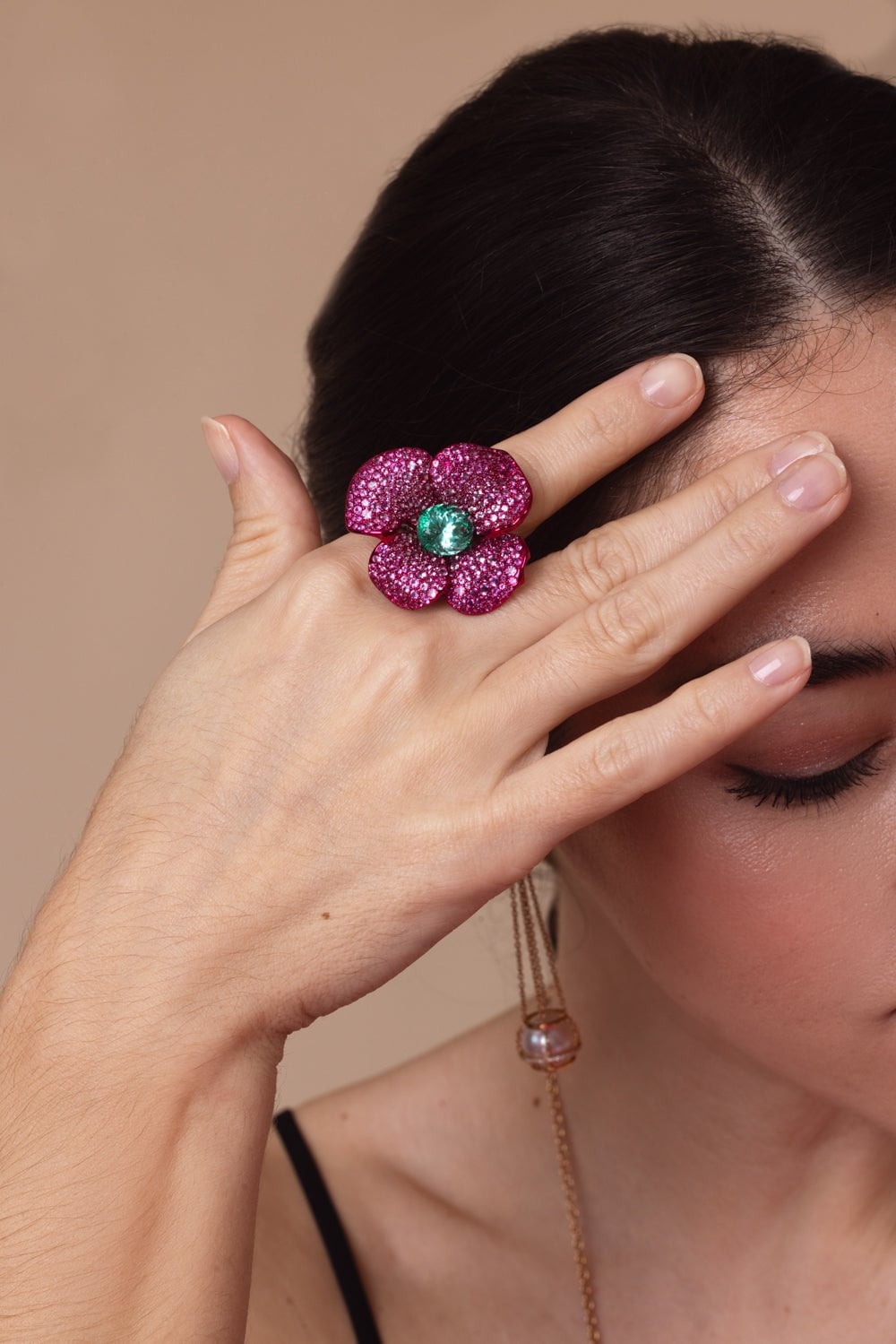 The Twilight Orchid Ring JEWELRYFINE JEWELRING KATHERINE JETTER   