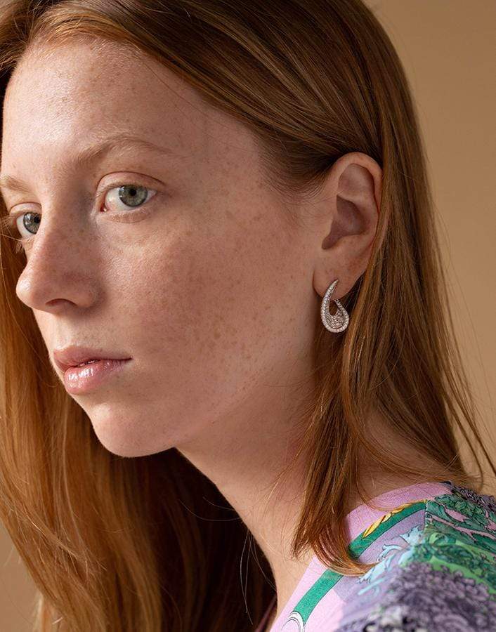 KAVANT & SHARART-Diamond Talay Earrings-WHITE GOLD