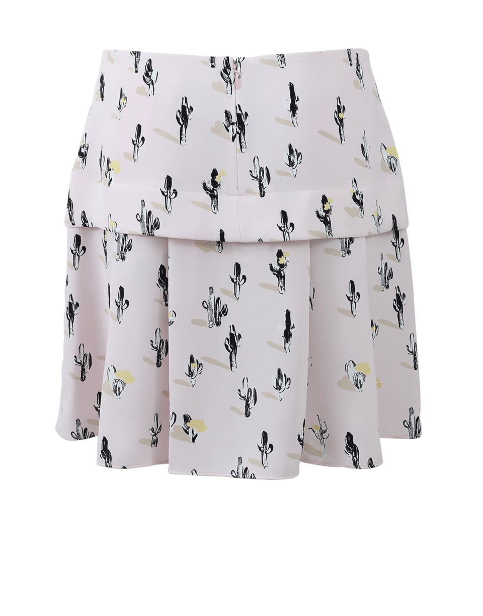 KENZO-Cactus Print Flirt Skirt-