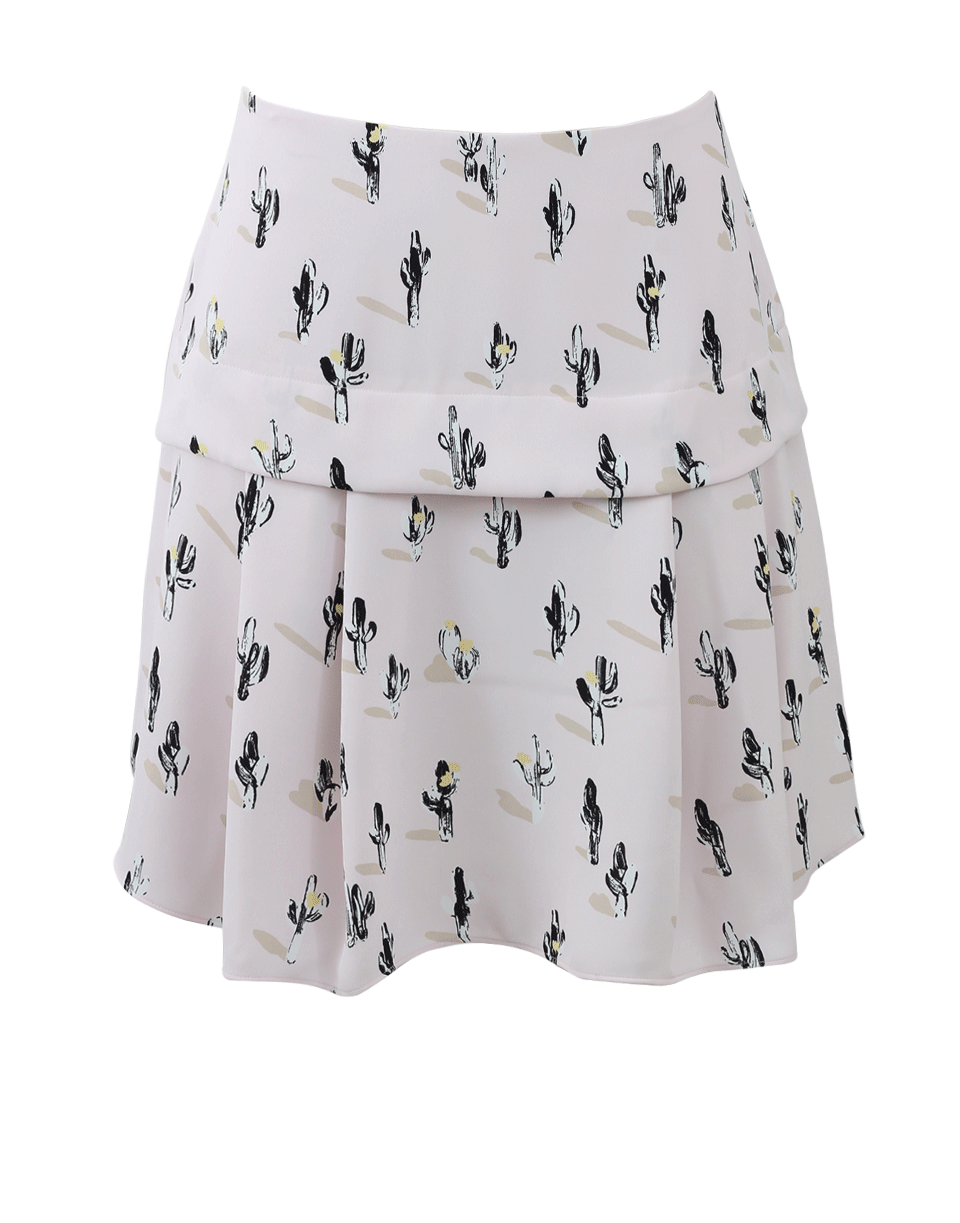 KENZO-Cactus Print Flirt Skirt-