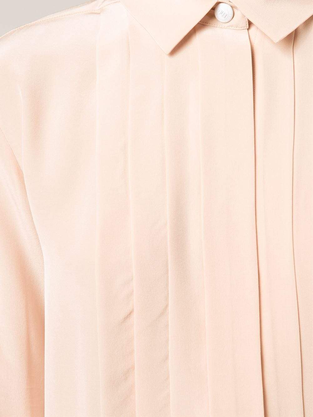 KENZO-Seam Pleat Detail Blouse-