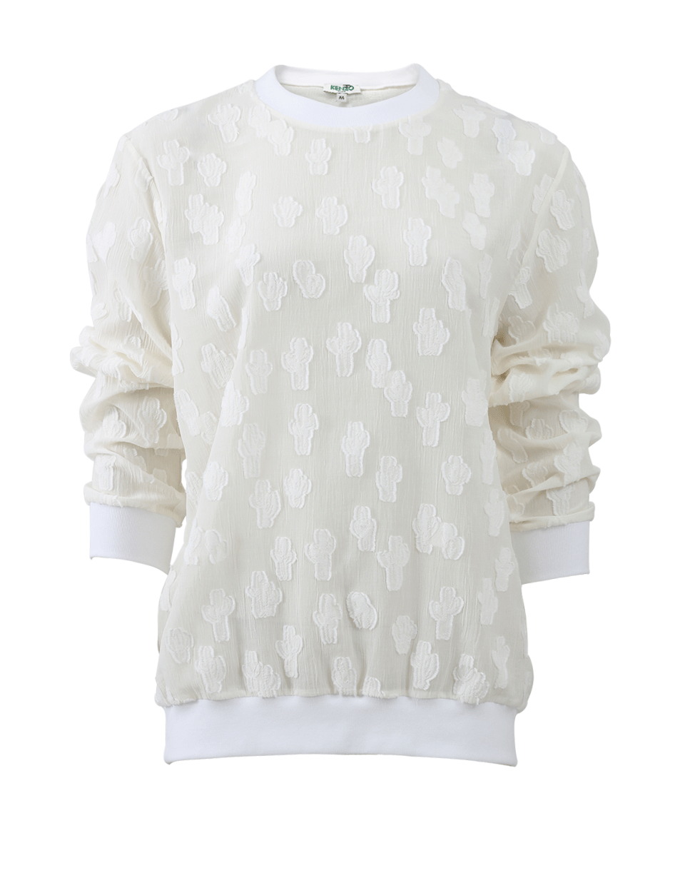KENZO-Fil Coupe Cactus Pullover-