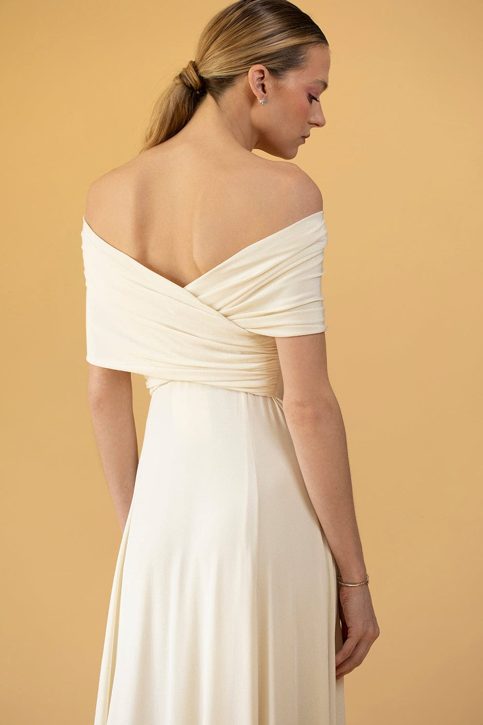 khaite cream dress Khaite - Moni Cream Mini Dress