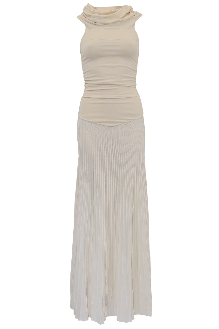 KHAITE-Marca Dress-IVORY