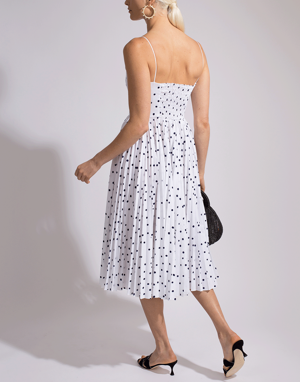 KHAITE-Pamela Polka Dot Dress-