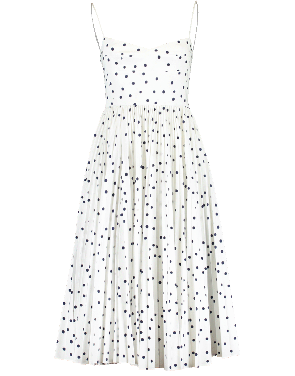 KHAITE-Pamela Polka Dot Dress-