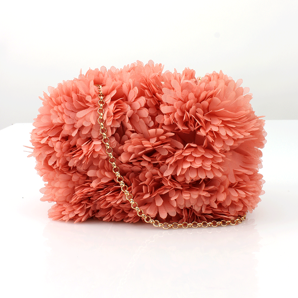 KOTUR-Margo Silk Flower Bag-