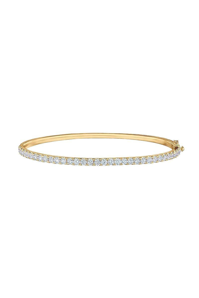 Diamond Stackable Bangle Bracelet-YELLOW GOLD-JEWELRYFINE JEWELBRACELET O-KWIAT
