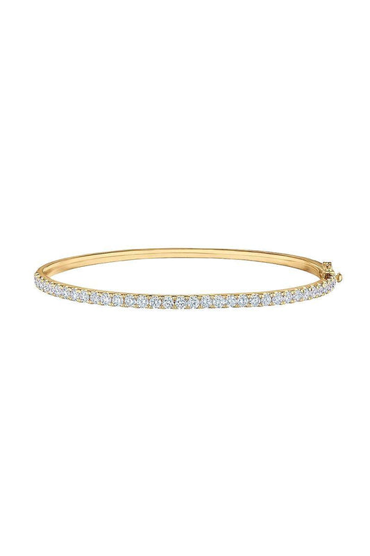 Diamond Stackable Bangle Bracelet-YELLOW GOLD-JEWELRYFINE JEWELBRACELET O-KWIAT