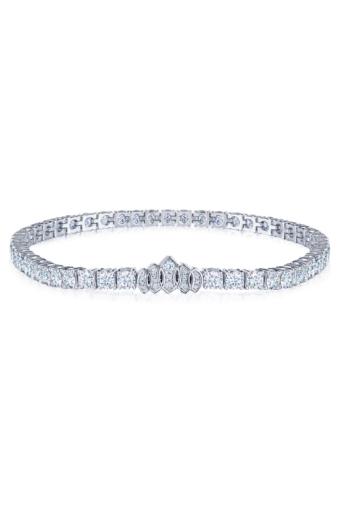 KWIAT-Signature Tiara Diamond Line Bracelet - 4.0ctw-PLAT