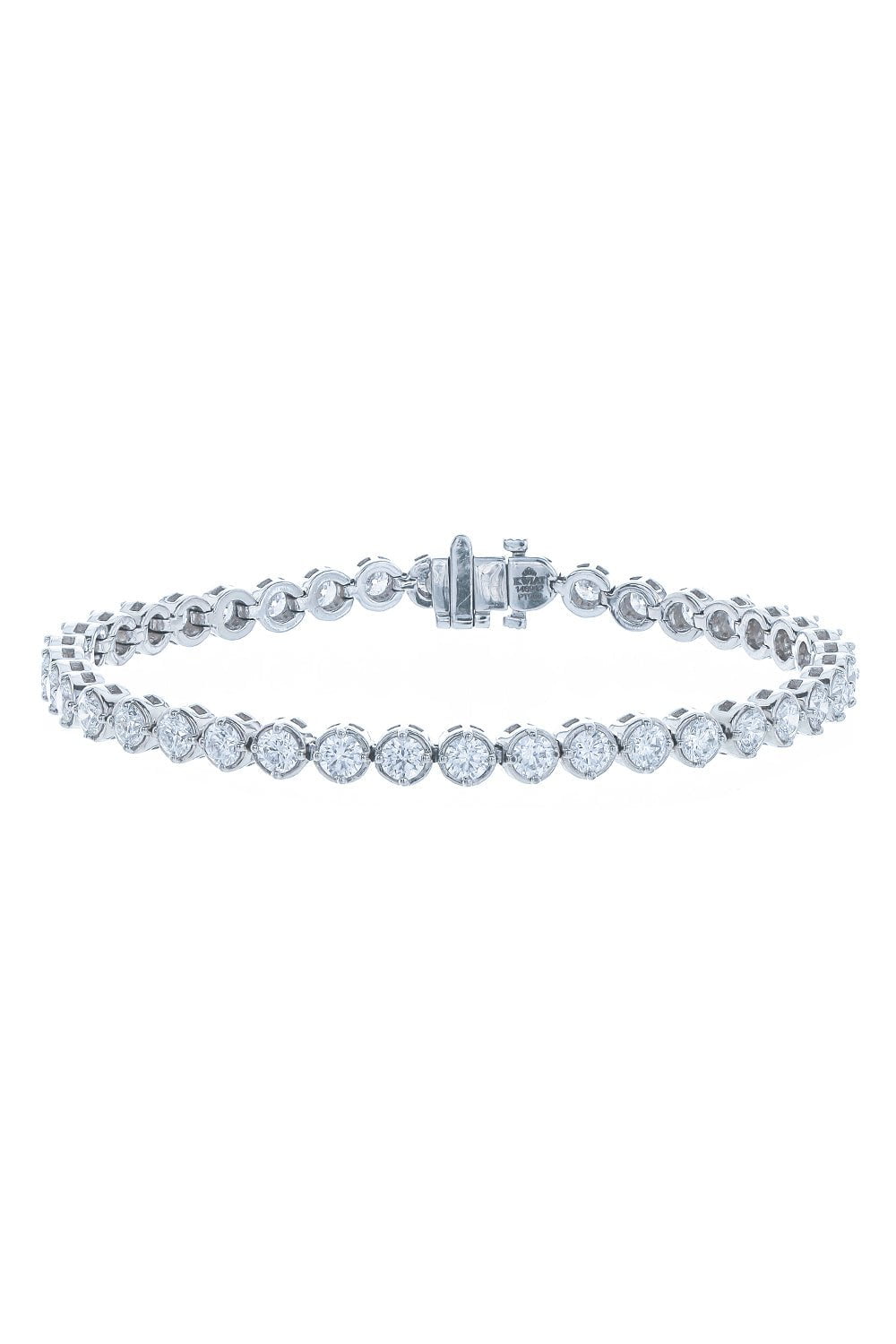 KWIAT-Round Diamond Line Bracelet-PLATINUM