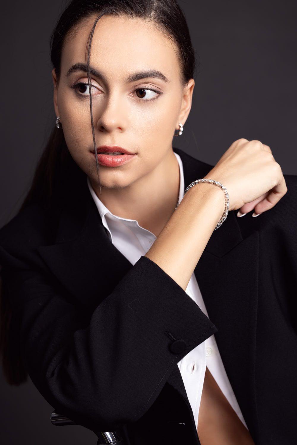 KWIAT-Sonata Line Bracelet-PLATINUM