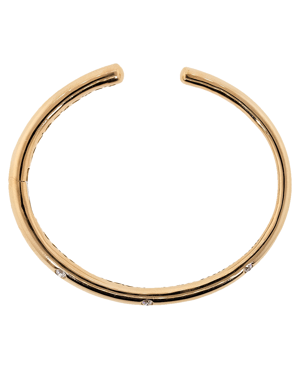 KWIAT-Cobblestone Collection Diamond Bangle-ROSE GOLD