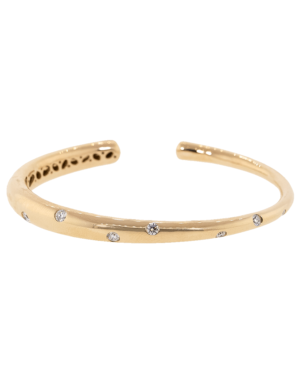 KWIAT-Cobblestone Collection Diamond Bangle-ROSE GOLD