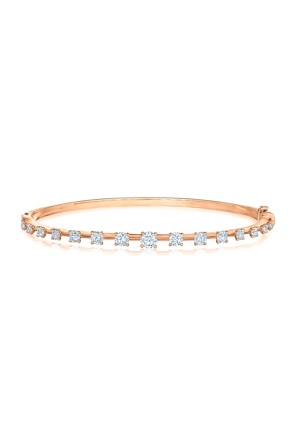 KWIAT-Starry Night Diamond Bangle-ROSE GOLD