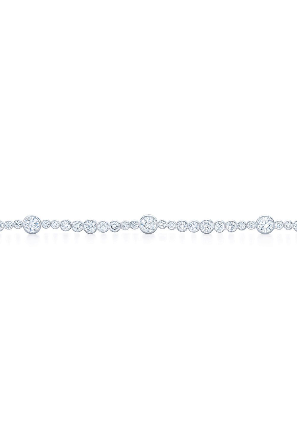 KWIAT-Confetti Graduating Line Bracelet-WHITE GOLD