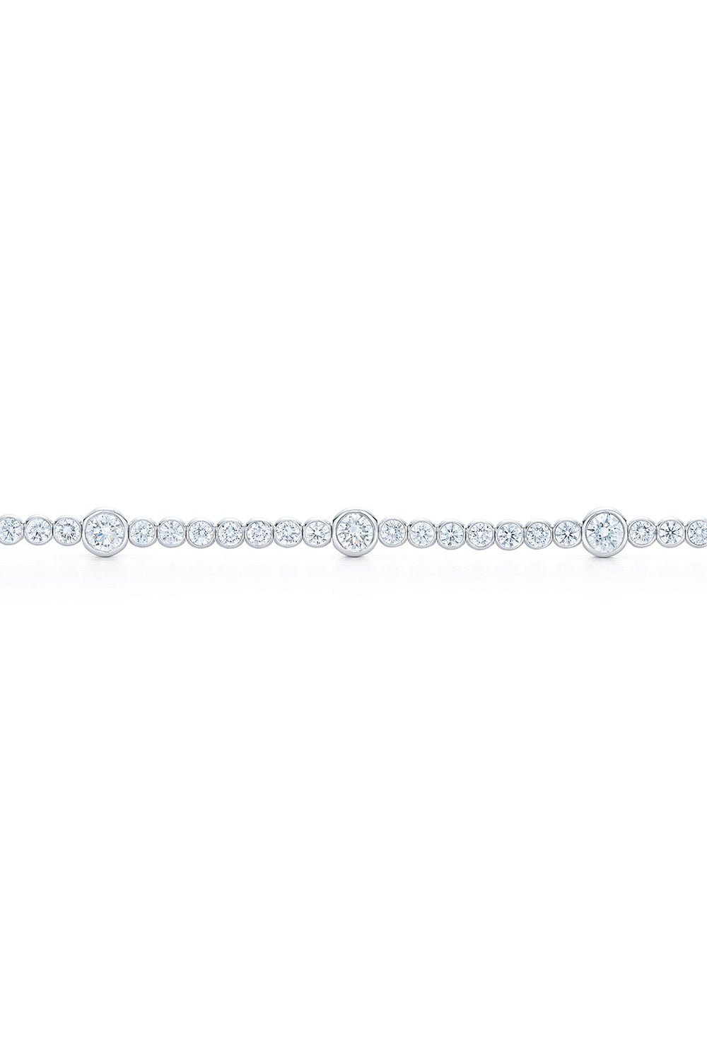 KWIAT-Confetti Line Bracelet-WHITE GOLD