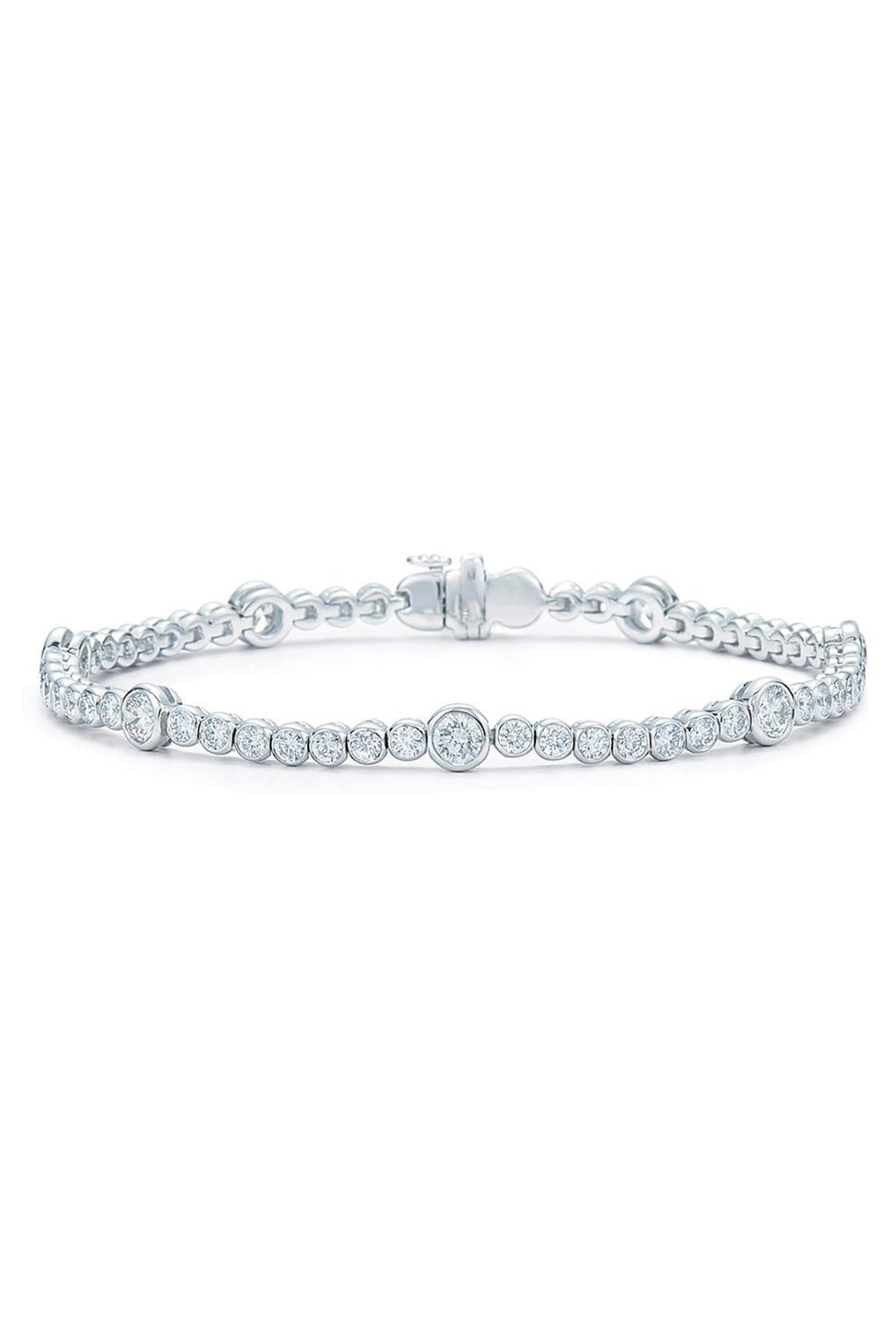 KWIAT-Confetti Line Bracelet-WHITE GOLD