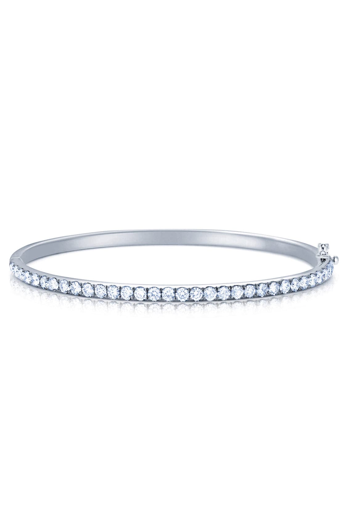 KWIAT-Diamond Stackable Bangle-WHITE GOLD