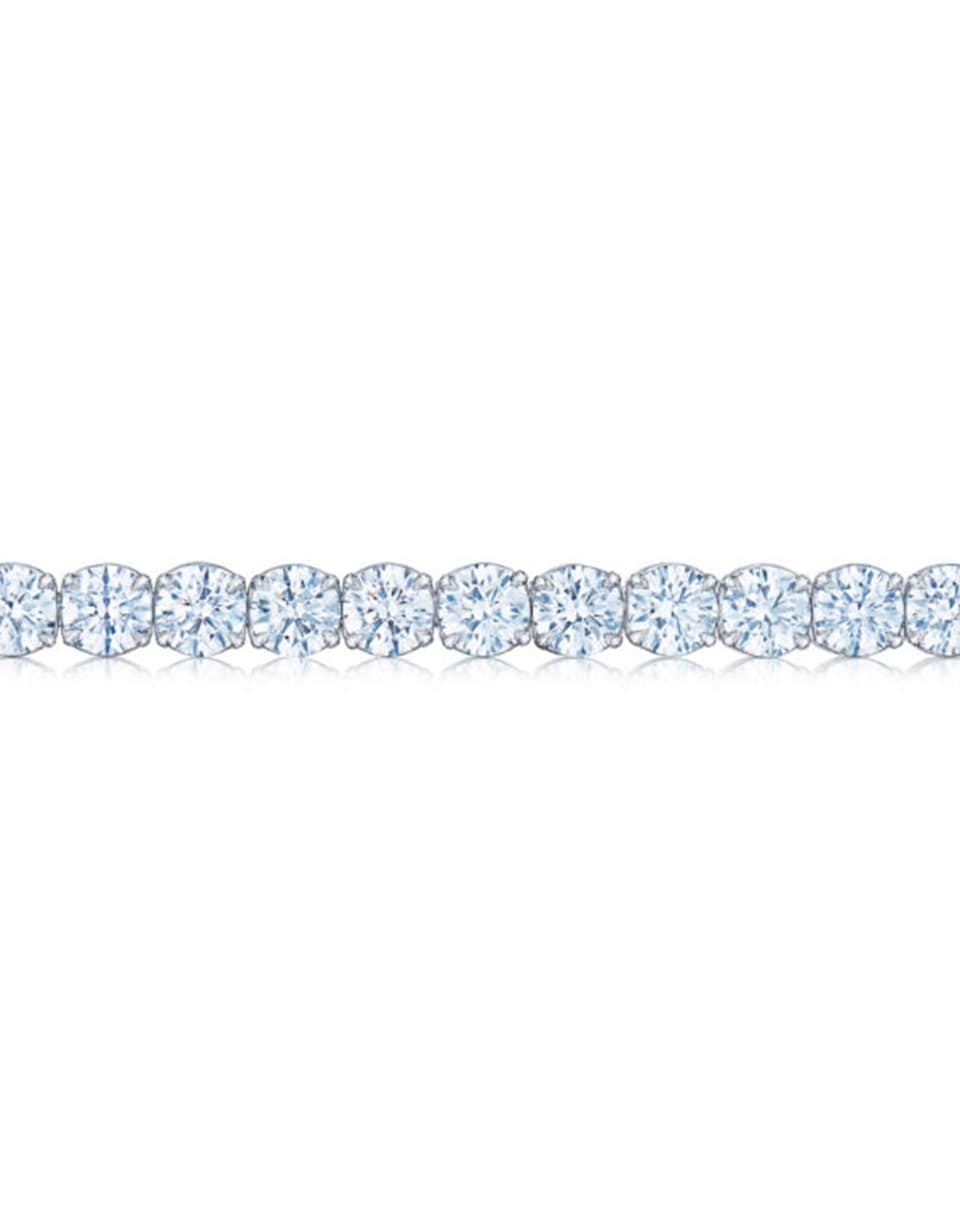 KWIAT-Signature Tiara Diamond Line Bracelet-WHITE GOLD