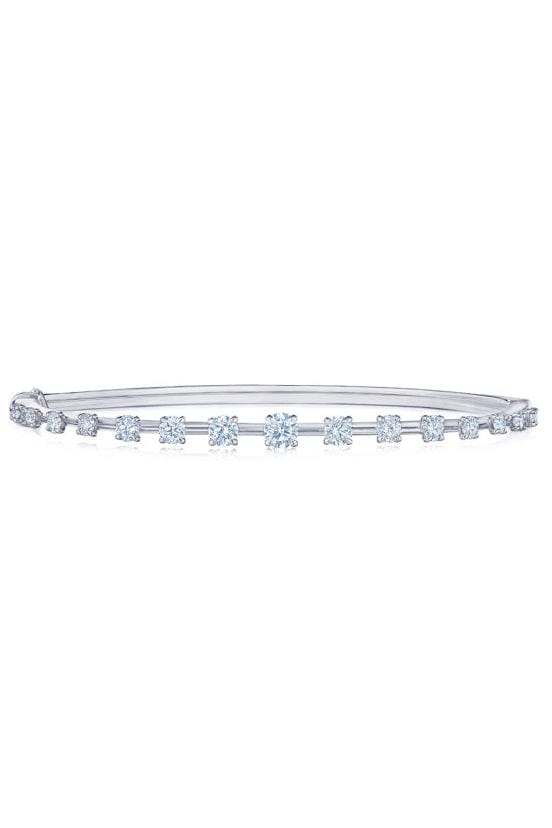 KWIAT-Starry Night Diamond Bangle-WHITE GOLD