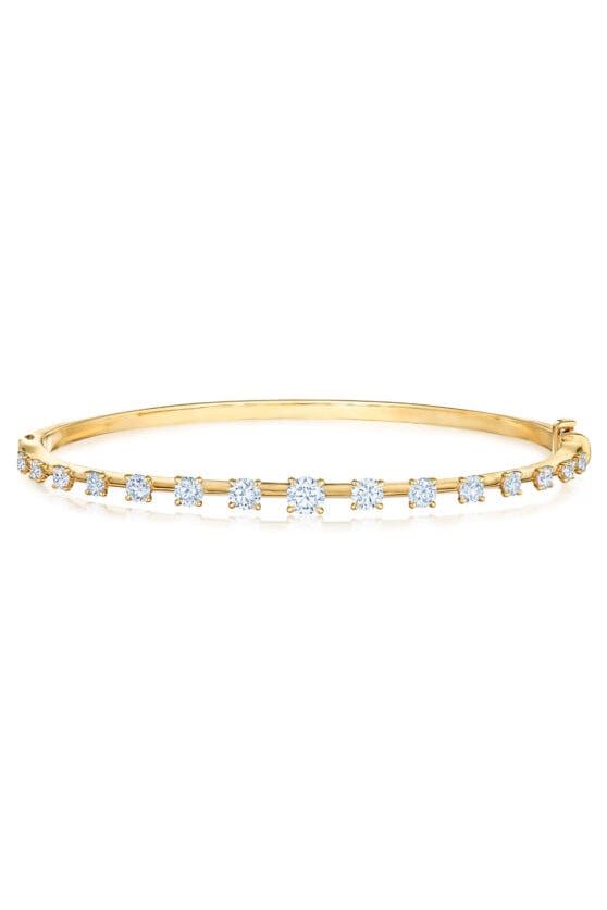 KWIAT-Starry Night Bangle-YELLOW GOLD