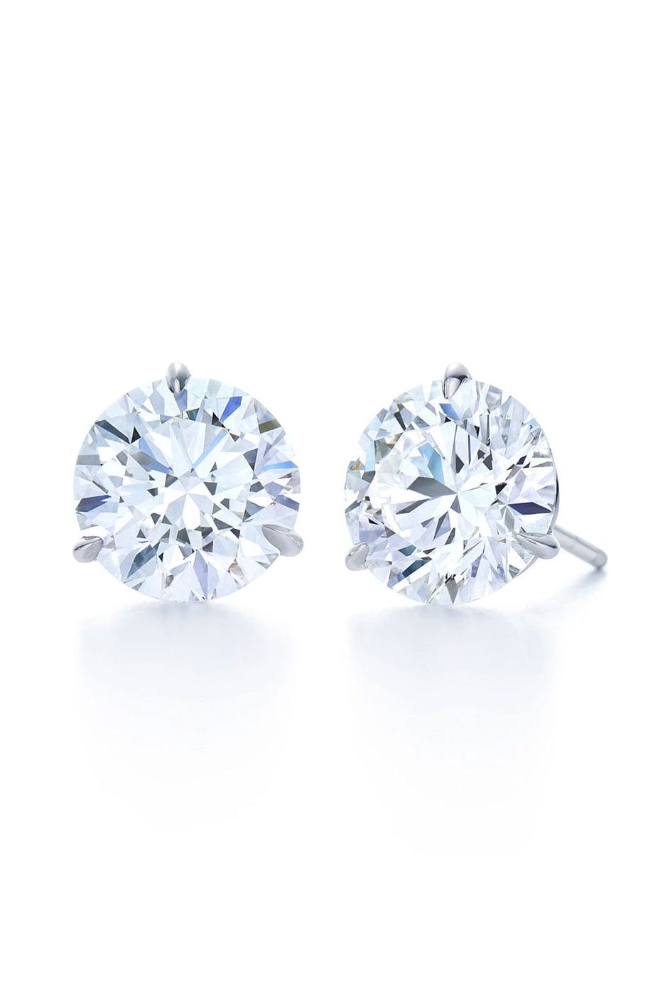 KWIAT-Round Diamond Studs 2.03ctw-PLAT