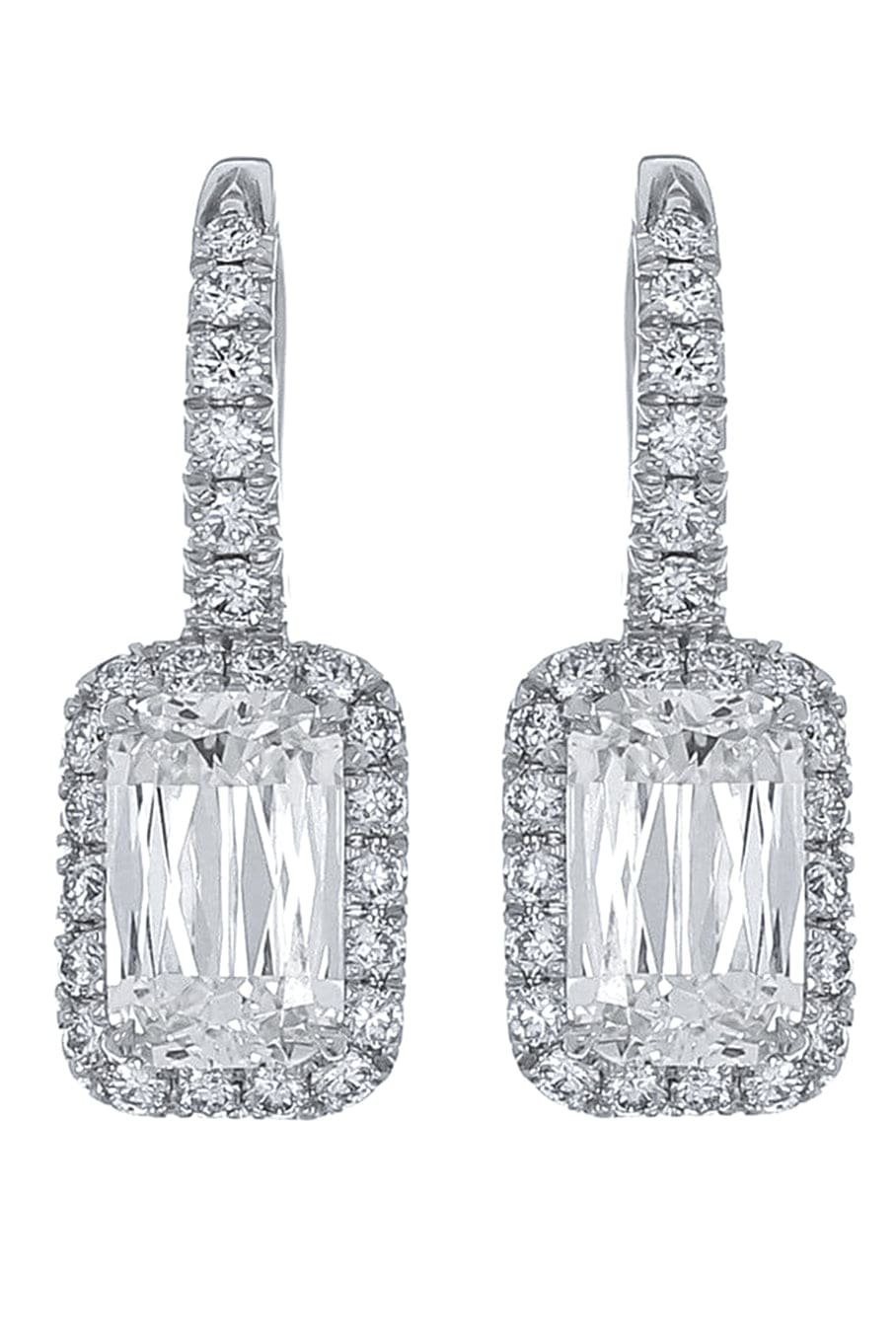 KWIAT-Ashoka Diamond Drop Earrings - 2.54ctw-PLATINUM