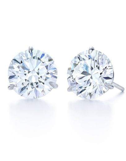 KWIAT-Round Diamond Studs 1.0ctw-PLATINUM