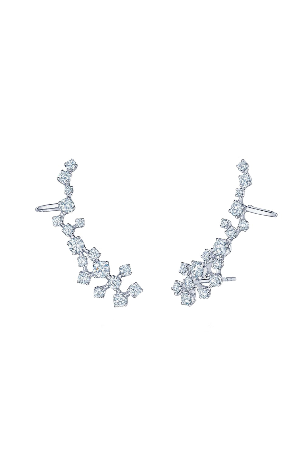 Starry Night Ear Climber Earrings