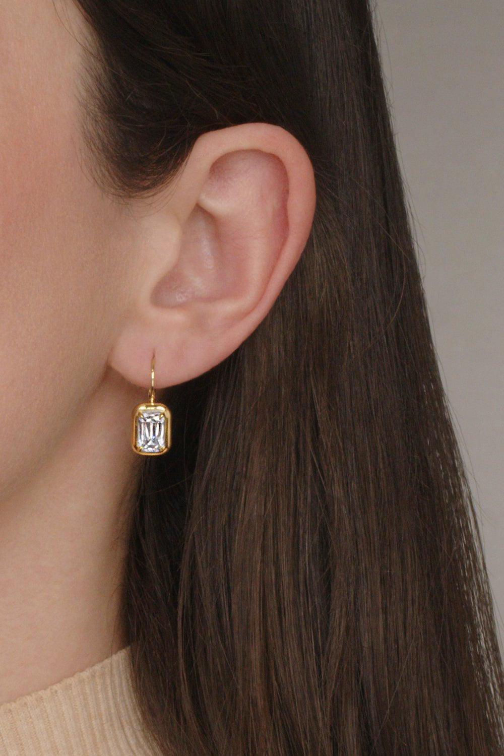 KWIAT-Diamond Drop Earrings-YELLOW GOLD