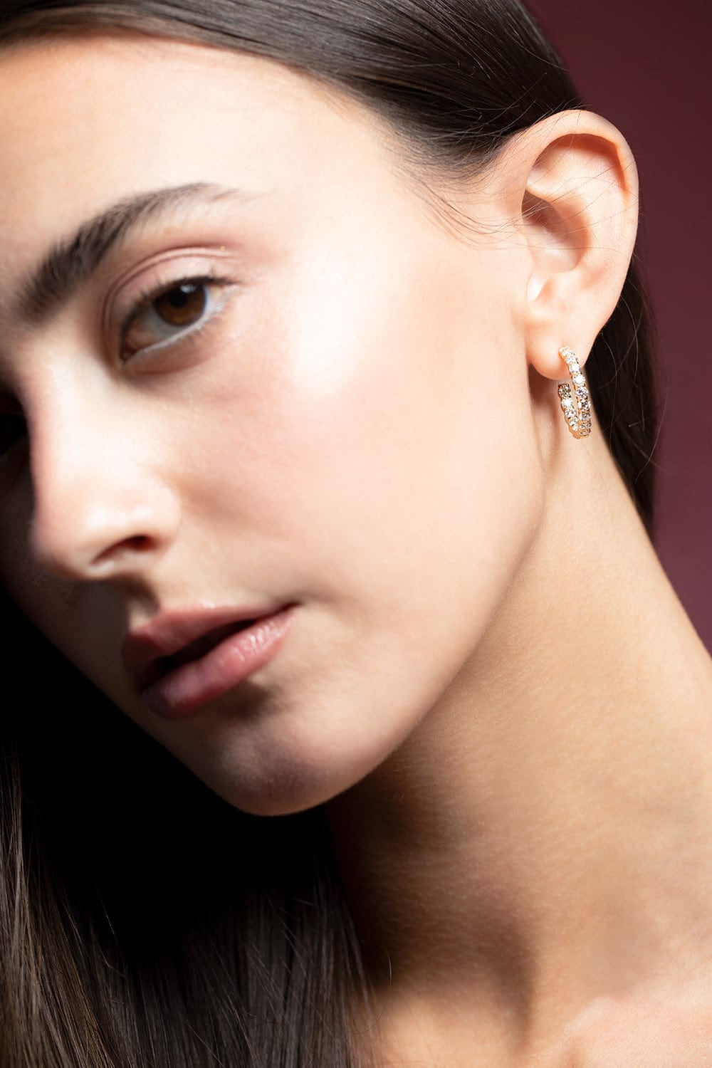 KWIAT-Diamond Hoop Earrings 2.62ctw-YELLOW GOLD