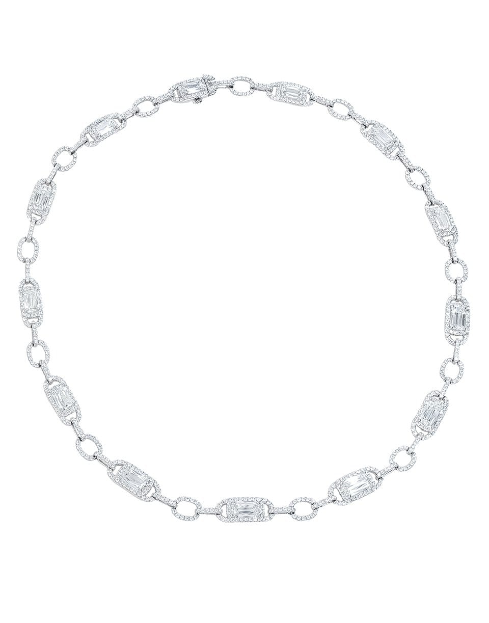 KWIAT-Ashoka Diamond Link Necklace-PLATINUM