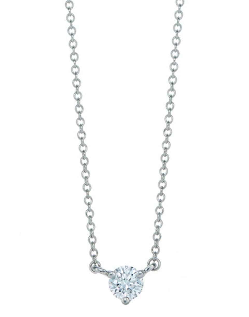 KWIAT-Round Brilliant Diamond Necklace-PLATINUM