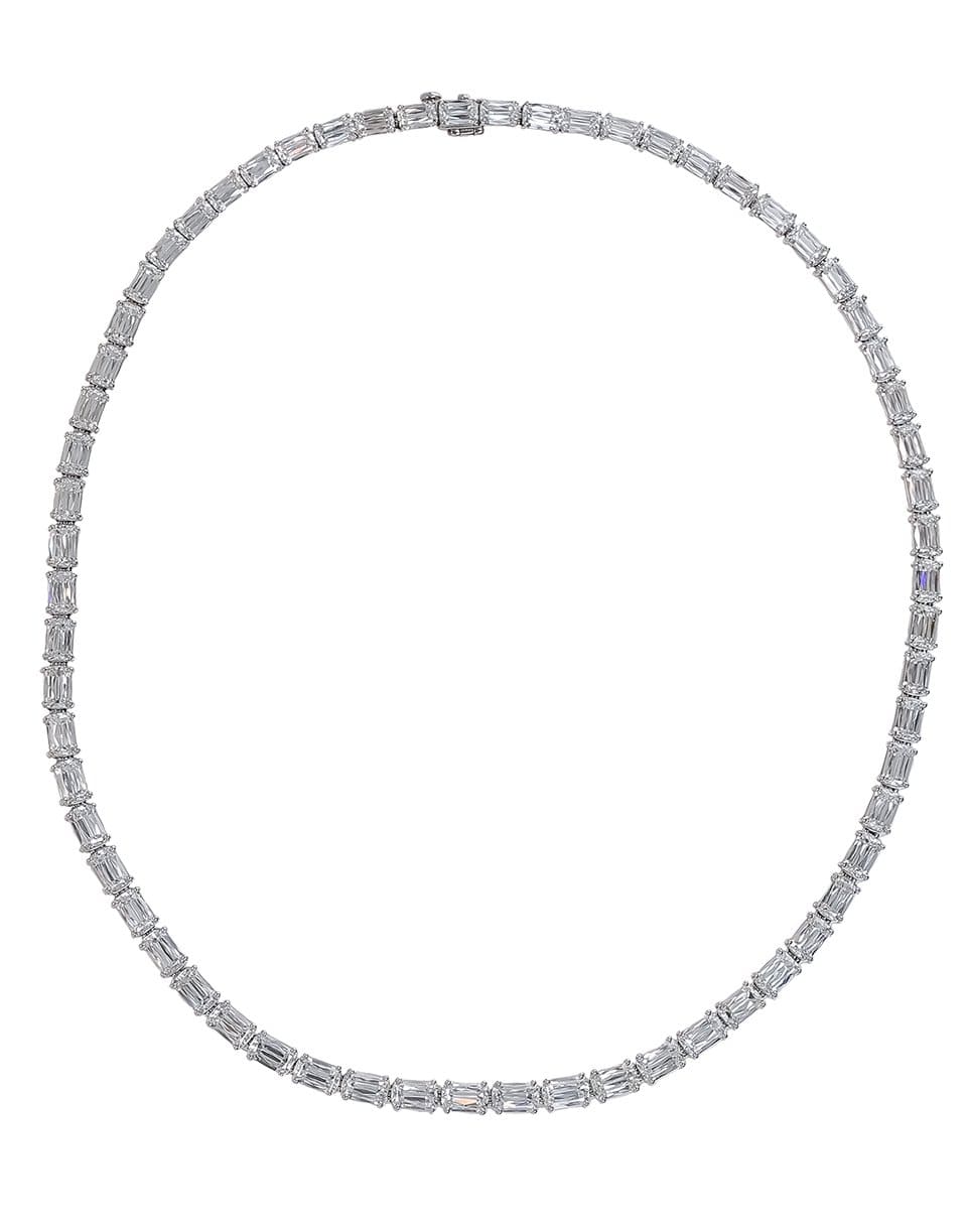 KWIAT-Ashoka Diamond Line Necklace-WHITE GOLD