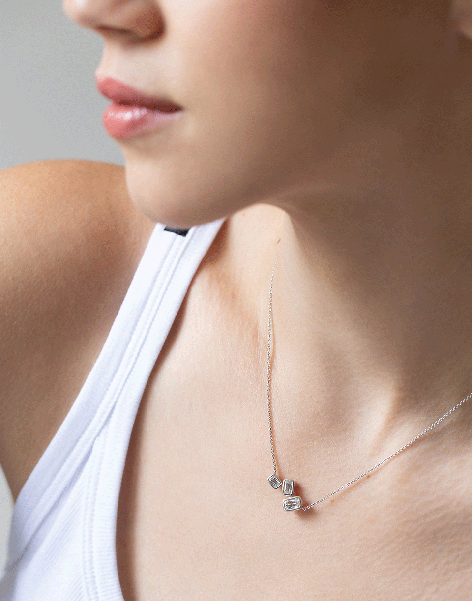 KWIAT-Ashoka Diamond Necklace-WHITE GOLD