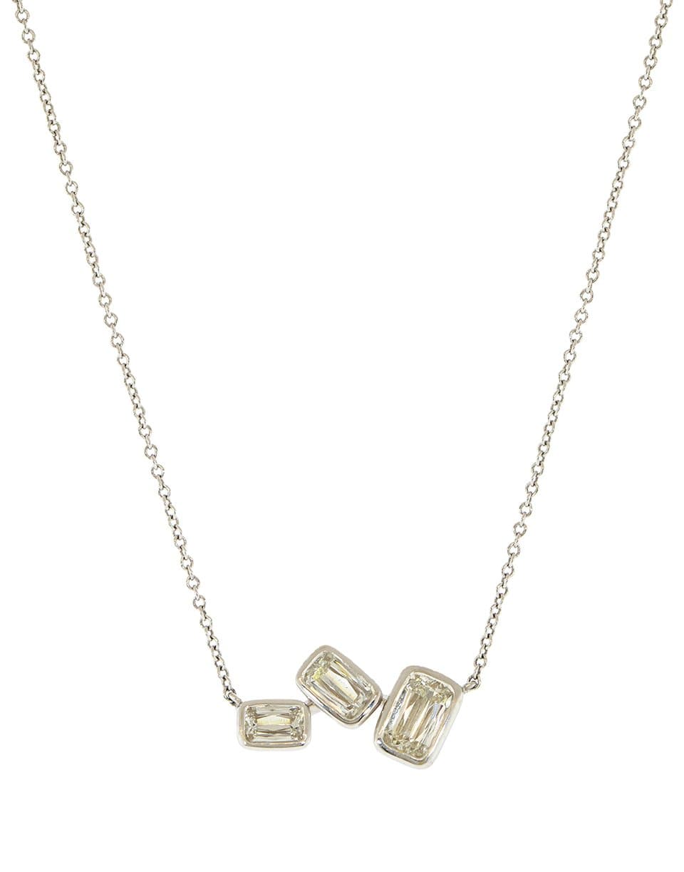 KWIAT-Ashoka Diamond Necklace-WHITE GOLD