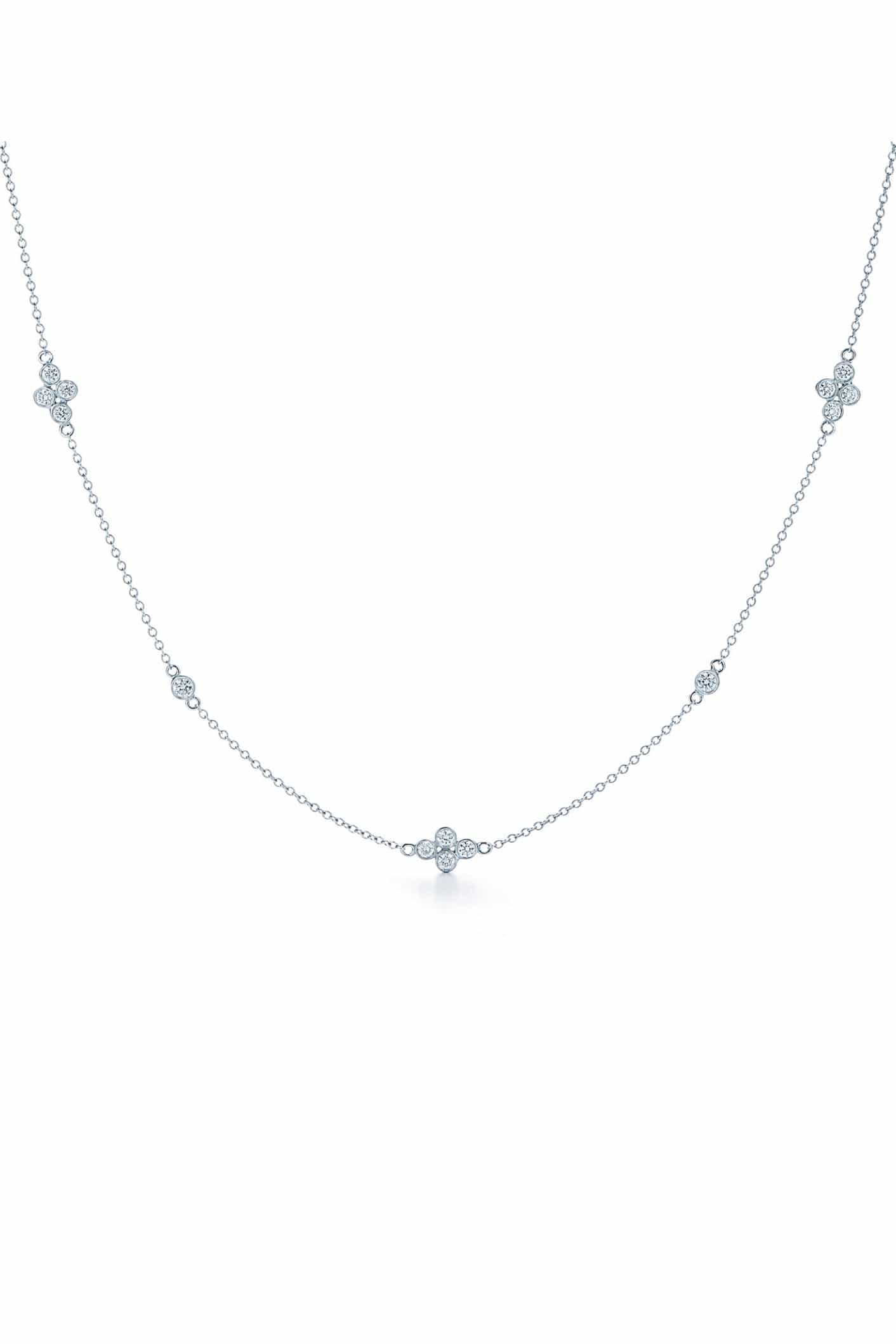 KWIAT-Diamond Quads Necklace-WHITE GOLD