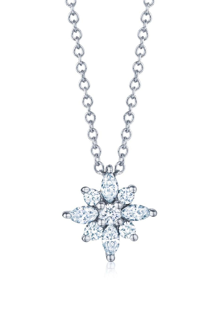 Diamond Star Pendant Necklace