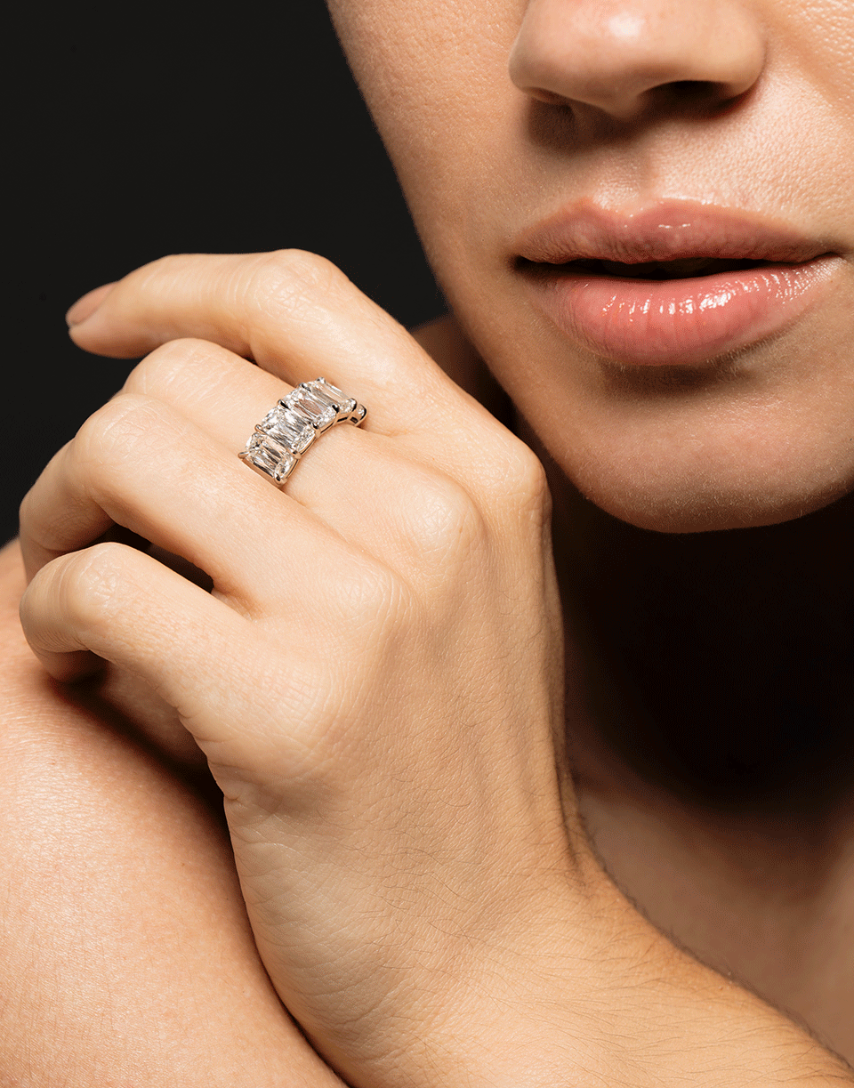 KWIAT-Ashoka Diamond Half Band-PLATINUM
