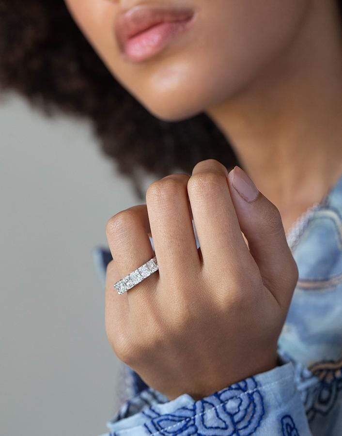 KWIAT-Radiant Diamond Band-PLATINUM